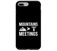 Mountains Over Meetings Office Ski Vacation Hiking Lover Case for iPhone 7 Plus/8 Plus