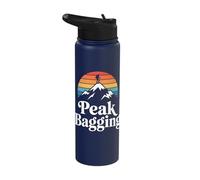 Mountains Peak Bagging Munros Camping Hiking Walking Holiday Stainless Steel Insulated Water Bottle