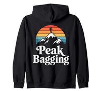 Mountains Peak Bagging Munros Camping Hiking Walking Holiday Zip Hoodie