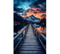Mountains Rivers Bridges 200 Piece Jigsaw Puzzles for Adults, Challenging and Brainteasing, Difficult Puzzles, Puzzle 200 Pieces