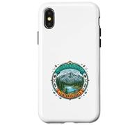 Mountains Speak Listen Closely Nature Landscape Design Case for iPhone X/XS
