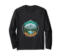 Mountains Speak Listen Closely Nature Landscape Design Long Sleeve T-Shirt