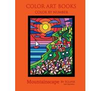 Mountainscape - Color by Number Book : Standard paper edition