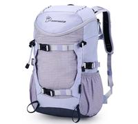 Mountaintop Women's Hiking Backpack Trekking Backpack 20L Travel Backpack Outdoor Backpack Trekking Backpacks, light violet, 20L, Minimalistic