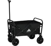 Mountall Men's Black Heavy Duty Foldable Garden Festival Trolley Mini Mountall Black
