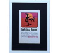 Mounted and Framed Reproduction The Endless Summer Movie Poster - 30cms x 40cms