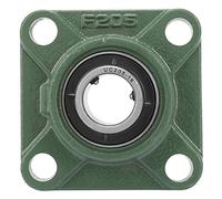 Mounted Bearing 16 30mm 25.4mm Pillow Block Square Mounted Bearing Flange Cartridge Bearing 95mm Length for Pillow Block Bearings (UCF205-16)