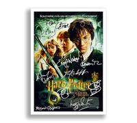 Mounted Gifts Harry Potter And The Chamber Of Secrets Movie Cast Signed A4 Poster Photo Print Framed Autograph Gift 2002 Film (A3 POSTER ONLY)