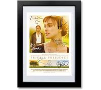 Mounted Gifts Pride & Prejudice Cast Signed A4 Poster Photo Print Framed Autograph Gift Movie Film (POSTER ONLY)