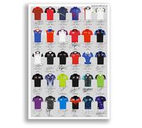 Mounted Gifts Trading All PDC World Darts Champions 1994-2026 Signed Poster Print Framed Picture Photo Autograph Gift Phil Taylor Michael Smith Luke Littler Luke Humphries (A4 POSTER ONLY)