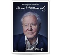 Mounted Gifts Trading David Attenborough A Life On Our Planet Signed A4/A3 Poster Photo Print Framed Autograph Gift Nature Documentary (A4 Poster Only)