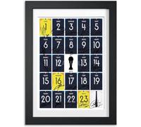 Mounted Gifts Trading FRANCE World Cup 2018 Winners Squad Team Signed Poster Photo Print Autograph Signature Photograph Artwork Wall Art Picture Gift Griezmann (A3 poster only)
