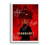 Mounted Gifts Trading Ironheart Cast Signed A4 Poster Photo Print Framed Autograph Gift TV Show Dominique Thorne, Anthony Ramos (A4 Poster Only)