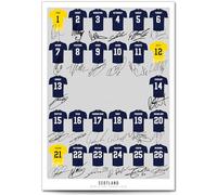 Mounted Gifts Trading Scotland World Cup Squad 2026 Signed Poster Print Framed Picture Photo Autograph Gift 26 National Team McTominay Robertson McGinn Adams (A4 Poster Only)