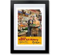 Mounted Gifts Trading Still Open All Hours Cast Signed Autograph Autographed A4 Poster Photo Print Photograph Picture TV Show Series Season Framed DVD Boxset Gift David Jason (A4 poster only)
