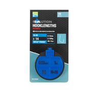 Mounted leaders Preston revalution hooklengths n20 (x10) Blue 18