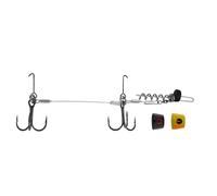 Mounted lines VMC Pike Rig Light Noir 5/10/15 g