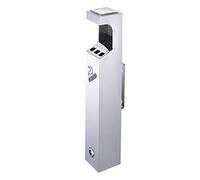 Mounted Metal Ashtray Free Standing Ash Tray, Wall Mounted Ashtray Floor Standing Ash Tray Commercial Outdoor Cigarette Bin Stainless Steel Cigarette Smoking Holder Ash
