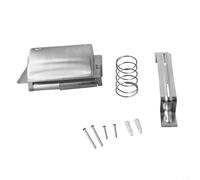 Mounted recessed toilet paper holder constructed with sturdy stainless steel featuring a space saving design and modern look for bathroom use