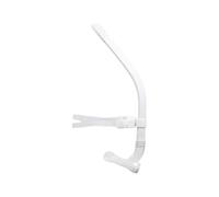Mounted Swim Snorkel for Form Practice, Dry Top Upper Section, Adjustable Head Bracket, Curved Mouthpiece Setup Front Mounted Swim Snorkel Dry Top Swimming Pool Breathing Trainer Lap Practice Curved