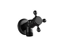 Mounted Washbasin Taps Bathroom Corner Washing Machine Faucet Black Bronze Single Cold Tap Outdoor Garden Wall Mounted Bibcock Mop Pool Taps for Bathroom(JY06B)