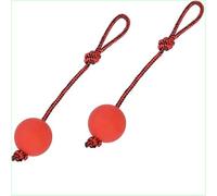 Mounteps 1/2 Pcs Ball On A Rope For Dogs Interactive Toy Chew Resistant Dog Training Dummy (2PCS)