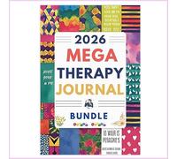 Mounteps 2026 Mega Therapy Journal Mental Wellness Gift for Adults, Trauma Recovery Guide Notebook