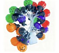 Mounteps 3M 20 LED Pumpkin String Lights - Halloween Decorations for Outdoor Yard, Garden & Patio