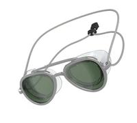 Mounteps Anti-Fog UV Protection Swim Goggles - Unisex Leakproof Swimming Goggles - Adjustable Silicone Strap for Lap Swimming, Training, Triathlon - 3 Colors Available (Green)
