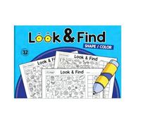 Mounteps Coloring Book - 12 Themed Sections with Find & Color Activities (Animals, Vehicles, Sea Creatures, Alphabet, Numbers), Educational Puzzle Gift for Birthday & Christmas