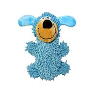 Mounteps Dog Toy, Squeaky Dog Plush Toy, Dogs Chew Toys for Interactive Play Fun, Crinkly Soft Interactive Plush Animal Toys for Tooth Cleaning (Blue)