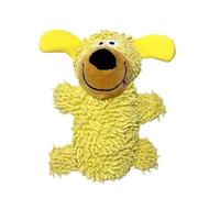 Mounteps Dog Toy, Squeaky Dog Plush Toy, Dogs Chew Toys for Interactive Play Fun, Crinkly Soft Interactive Plush Animal Toys for Tooth Cleaning (Yellow)