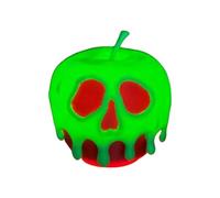 Mounteps Evil Queen's Poison Candy Apple Light - Halloween Decoration, Festive Spooky Glowing Apple Ornament for Home Party, Mantel & Tabletop Decor