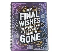 Mounteps Final Wishes Journal - My Planner Notebook | Thoughtful Tool for Documenting Wishes & Easing Loved Ones' Burden