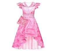 Mounteps Kids' Wicked Glinda Dress - Cosplay Costume for 2025 Movie Wicked Fancy Party (Dress+Bag, 150)