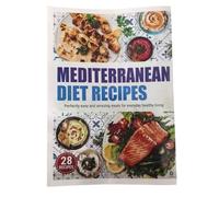 Mounteps Mediterranean Diet Chart & Meal Plan (2026) - Mediterranean Diet Chart Food List, Serving Sizes, Calories, Net Carbs | Nutrient-Rich Ingredients, Easy Beginner Recipes for Balanced Living