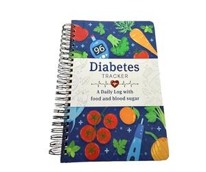 Mounteps My Daily Management Journal: Diabetes Tracker, For Food and Wellness Tracking, Spiral Bound