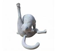 Mounteps No Shame Cat Sculpture, Funny Whimsical Resin Cat Figurine, Home Decor Tabletop Centerpiece Ornament, for Cat Lovers