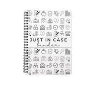 Mounteps Notebook Just In Case End of Life Planner Peace of Mind Planner Spiral Guided Estate Planning Organizer