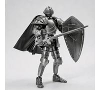 Mounteps Robot T13 Action Figure PVC Model Titan 13 Medieval Knights Multi-Joint Movable Dummy 13 Action Figure, Full Body Mobile Robot Desktop Decoration (4#)