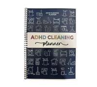 Mounteps Stress-Free Cleaning Planner - Achievable Schedule & Checklists for Manageable Housework - Home Organizer for Adults & Teens Seeking Routine & Calm