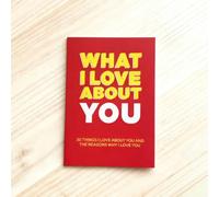 Mounteps What I Love about You: 30 Things I Love about You and the Reasons Why | Gift for Boyfriend/Girlfriend, Spouse & Loved Ones - Heartfelt Book for Expressing Affection