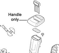Mountfield Chipper / Shredder Handle 118802925/0
