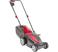 Mountfield Electress 34 Lawnmower, 34 cm Cutting Width, Electric Corded, Up to 250 m², Includes 35 Litre Grass Collector