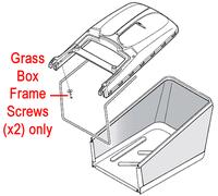 Mountfield Grassbox Pair of Flanged Screws 112728680/0
