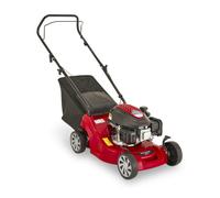 Mountfield HP41 Petrol Lawnmower, Hand-propelled, 39cm cutting width, 123cc ST120 Autochoke petrol engine, Up to 250m², Includes 40L grass collector