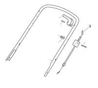 Mountfield HP454 (2010) Engine V35 150cc OPC Cable (181000612/0)