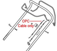 Mountfield Lawnmower OPC Engine Brake Cable 181030105/0