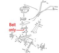 Mountfield Manor Compact 36 Drive Belt 118802017/0