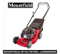 MOUNTFIELD PETROL LAWNMOWER HP164 HAND PROPELLED 39CM BLADE 40L GRASS BOX
